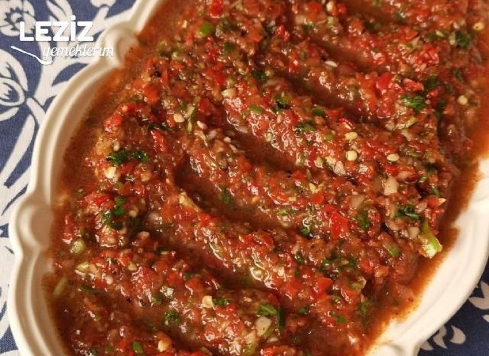 Hatay Usulü domates ezmesi