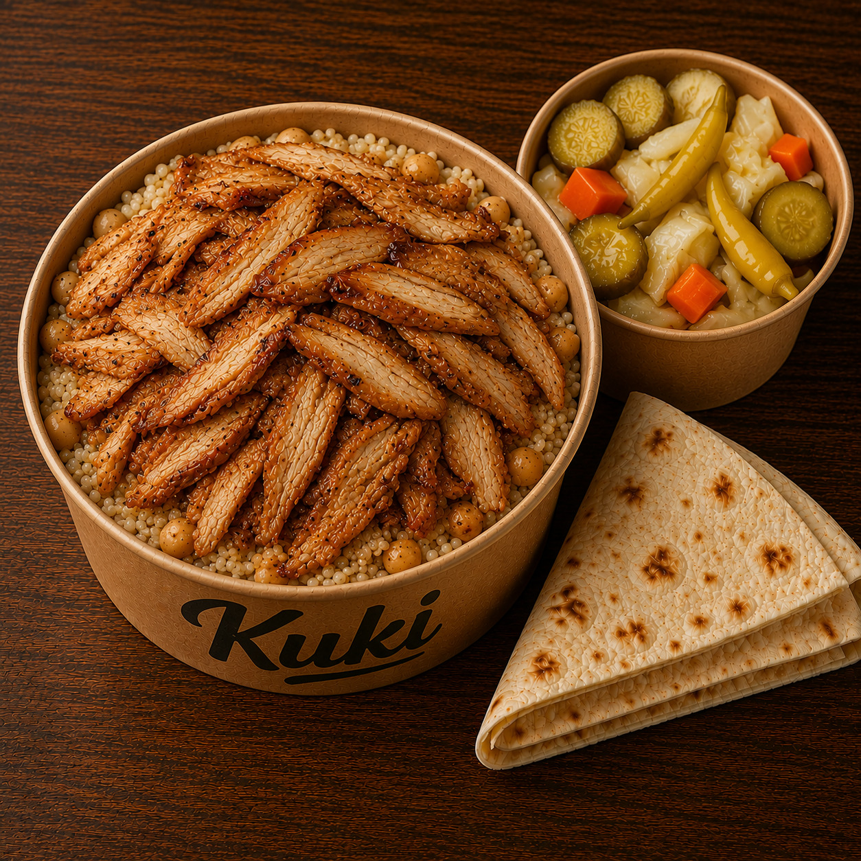 Kukinin Kovada Tavuk Döneri toplam 500gr