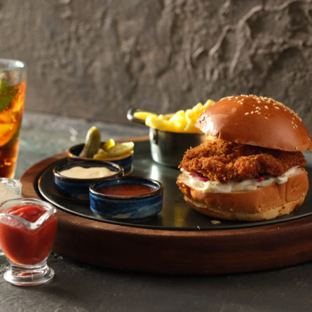 Çıtır Tavuk Burger