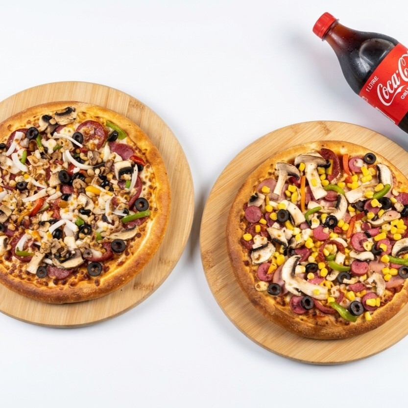 2 Küçük Pizza Menü