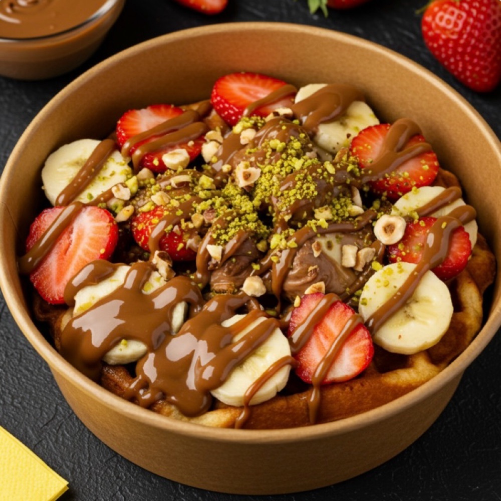 Spesiyal Muzlu Çilekli Bowl