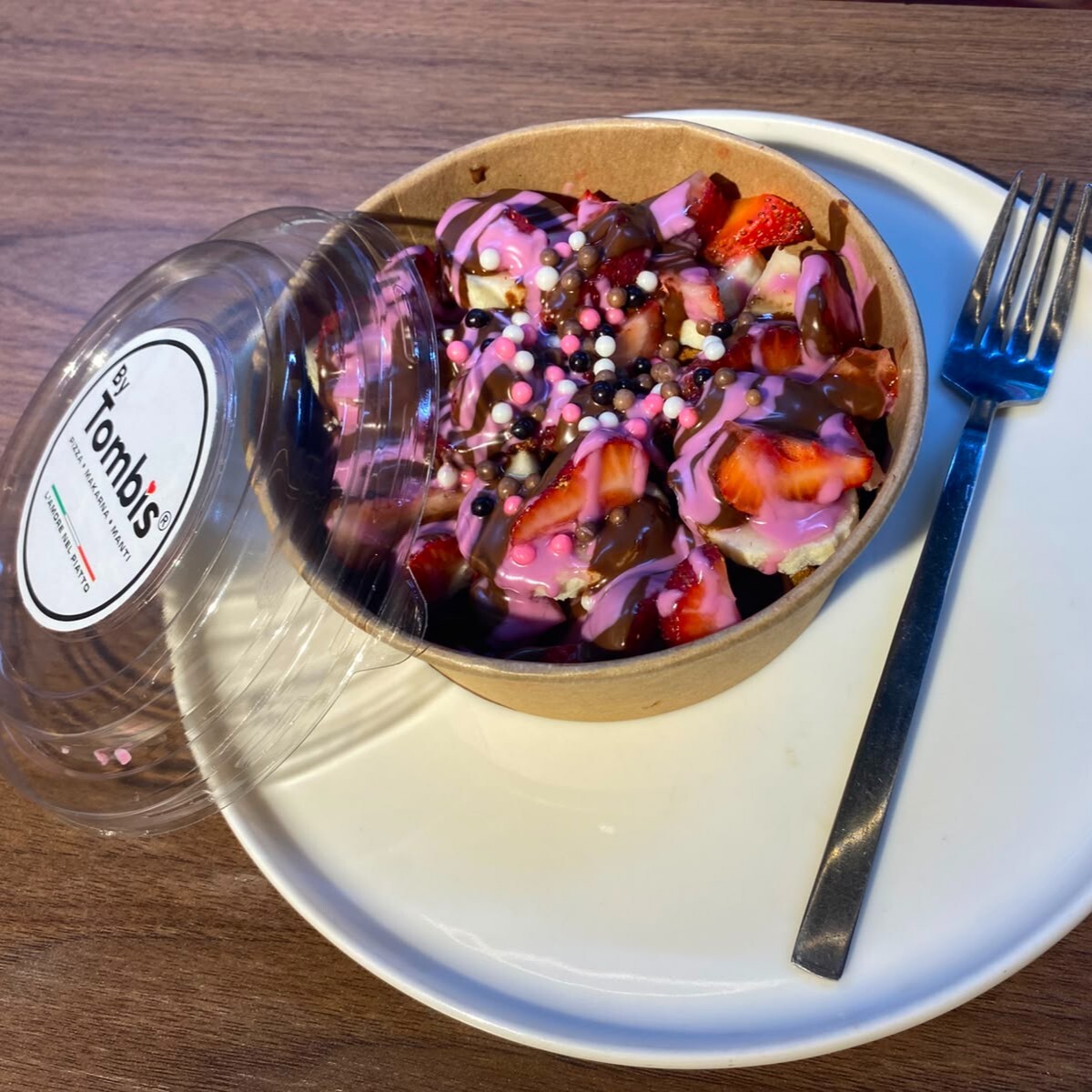 Frambuazlı Waffle