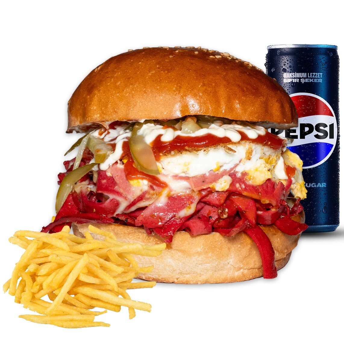 İso Çember Burger Menü