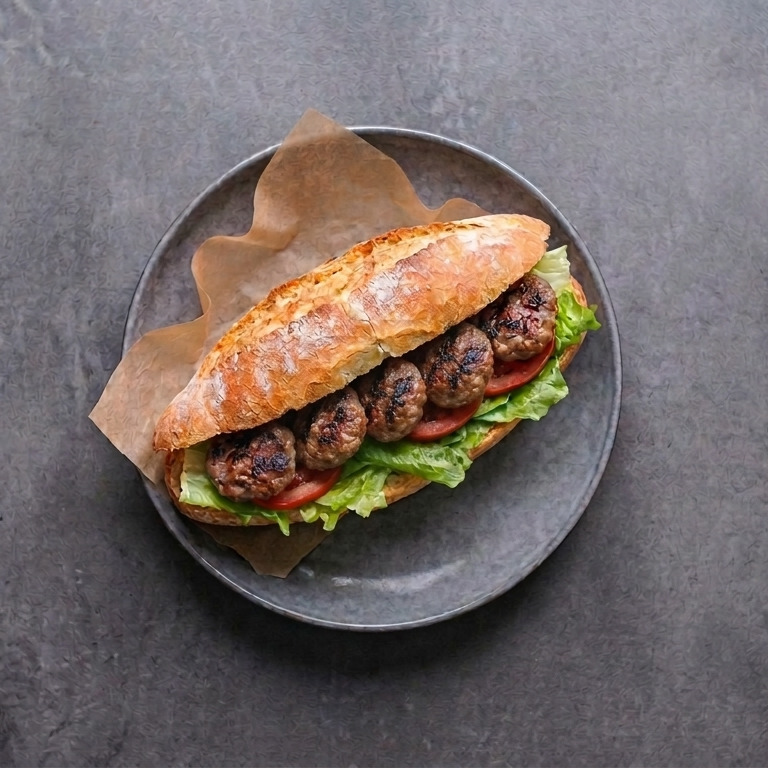 Tam Ekmek Arası Izgara Köfte