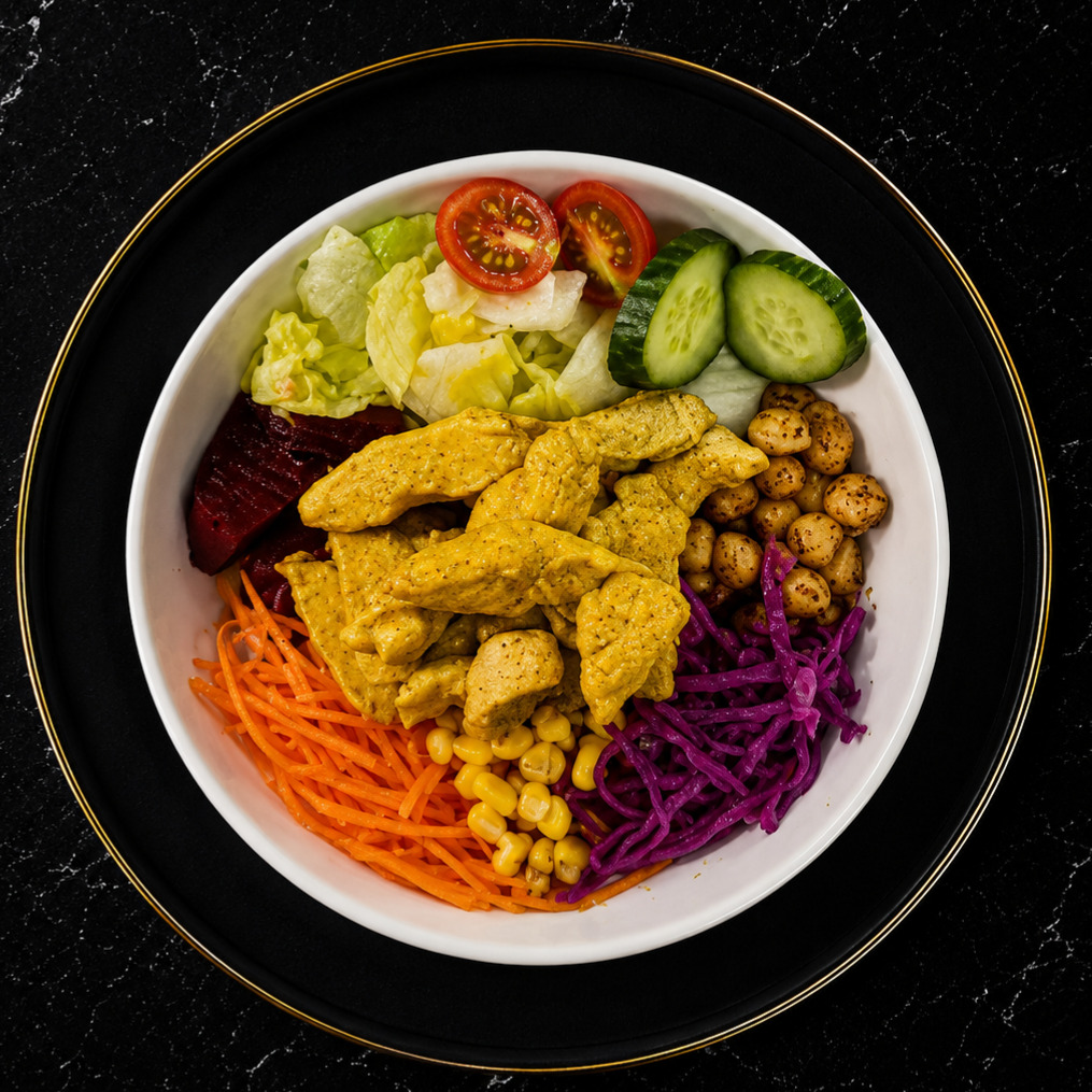Köri Soslu & Penne Bowl