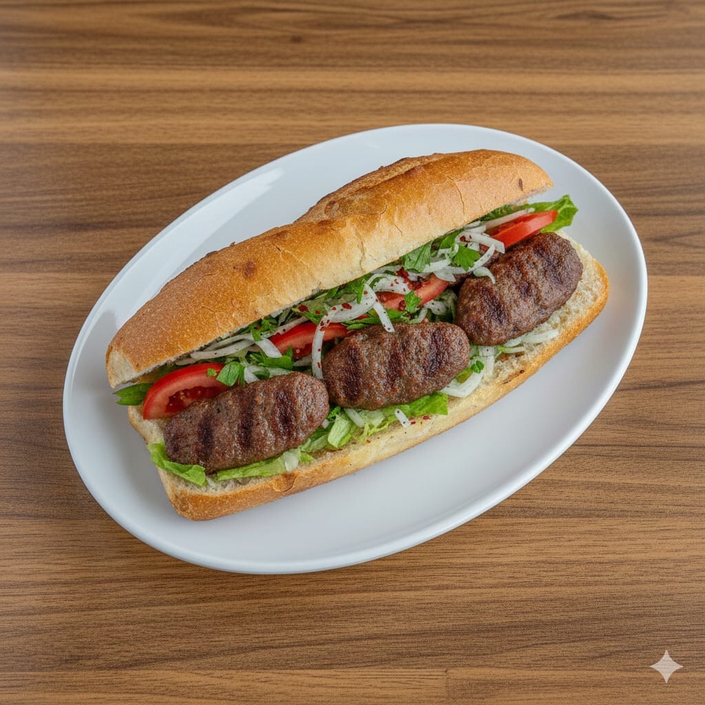 Akçaabat Köfte (Yarım Ekmek)