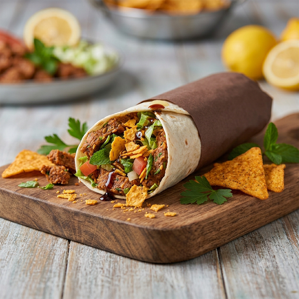 Baba Doritoslu El Yoğurması Çiğ Köfte Dürüm(180 gr)