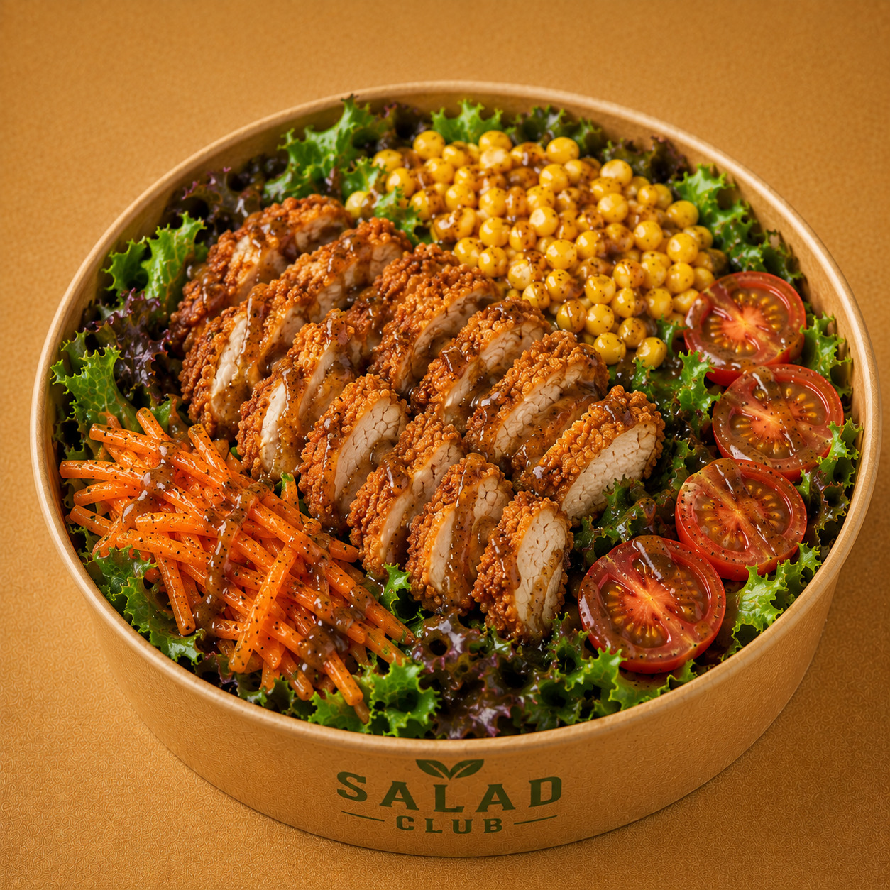 Çıtır Tavuk Salata