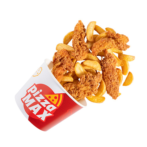 Çıtır Max Tenders & Patates Küçük Kova