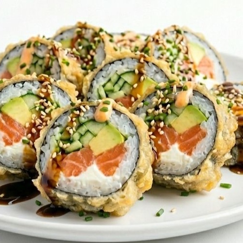 Philadelphia Tempura Rol (8 adet)