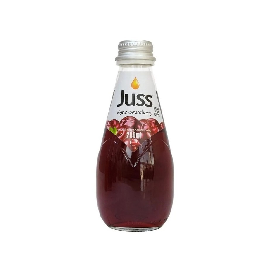 Juss Vişne 200 Ml Cam Şişe
