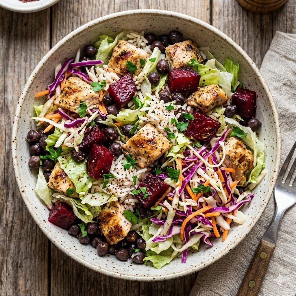 Izgara Tavuk & Coleslaw Bowl