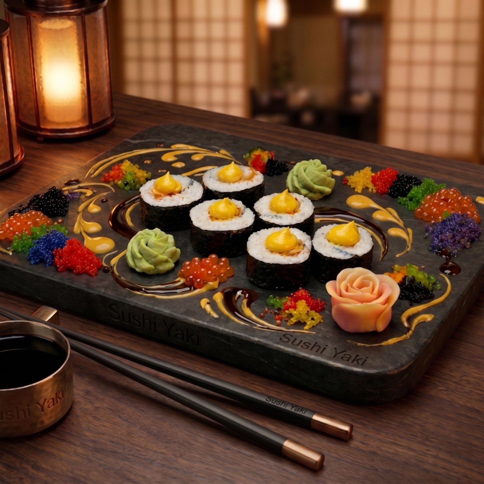 Cheese Sauce Tuna Tempura Maki Roll (6 Pcs.)