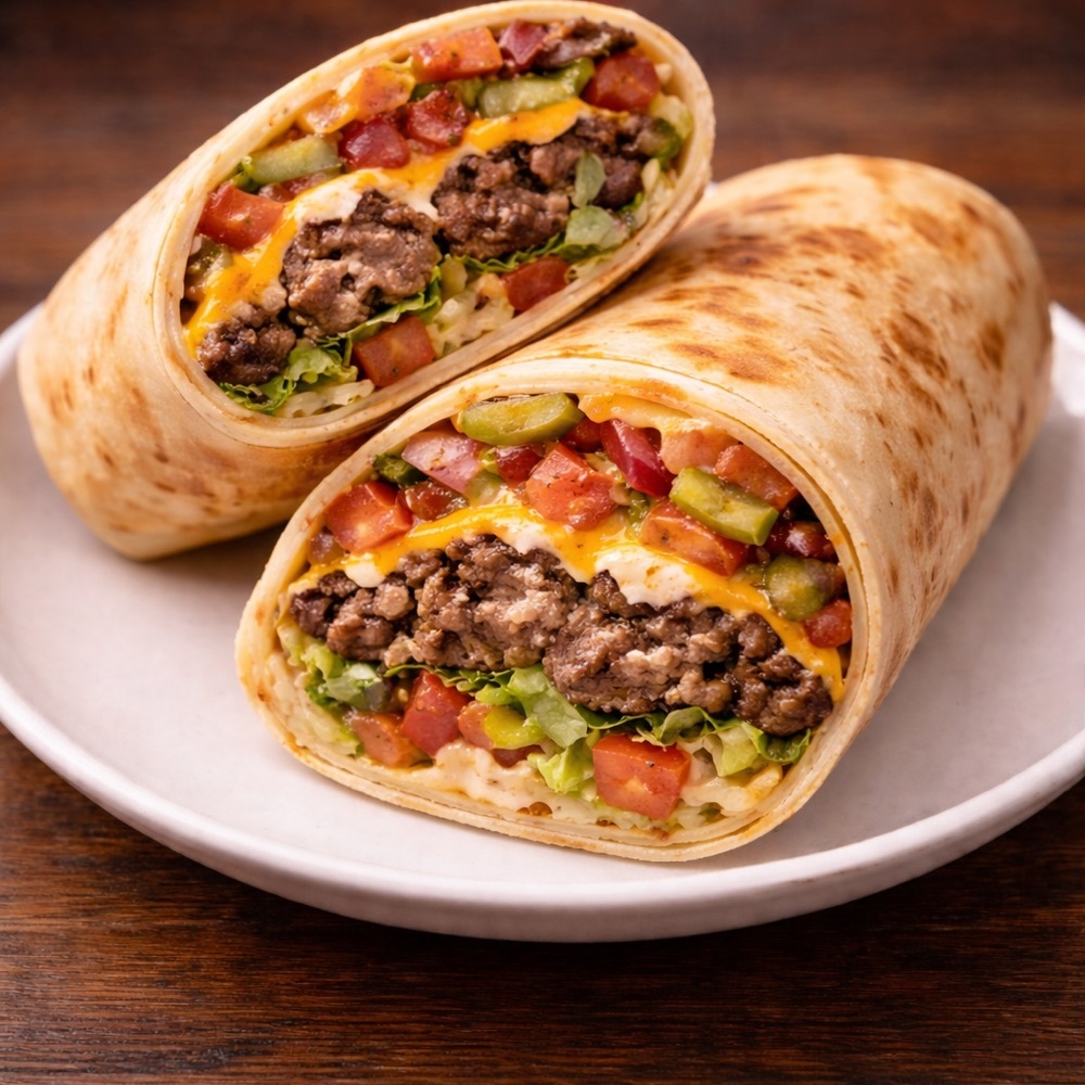 Smash burito