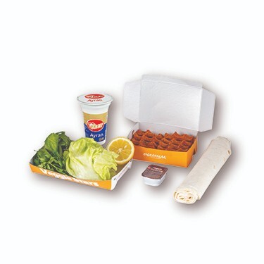 Küçük Paket Menü (1 Kişilik) 250 Gr + 1 Adet Ayran 17 Cl