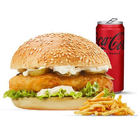 Efsane Tavuk Burger Menü