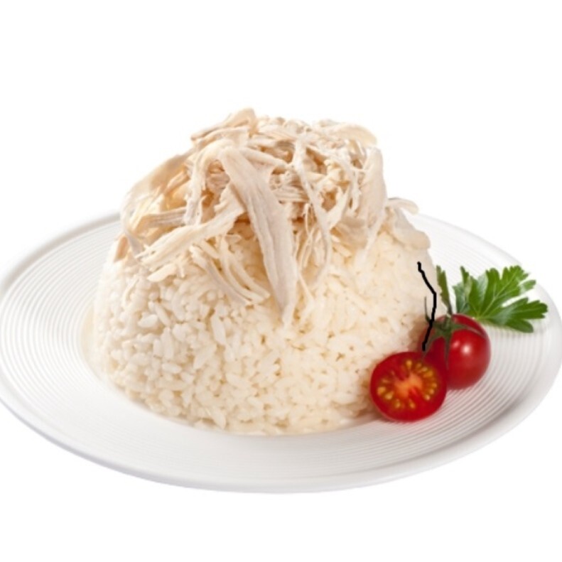 Yarım Tavuklu Pilav