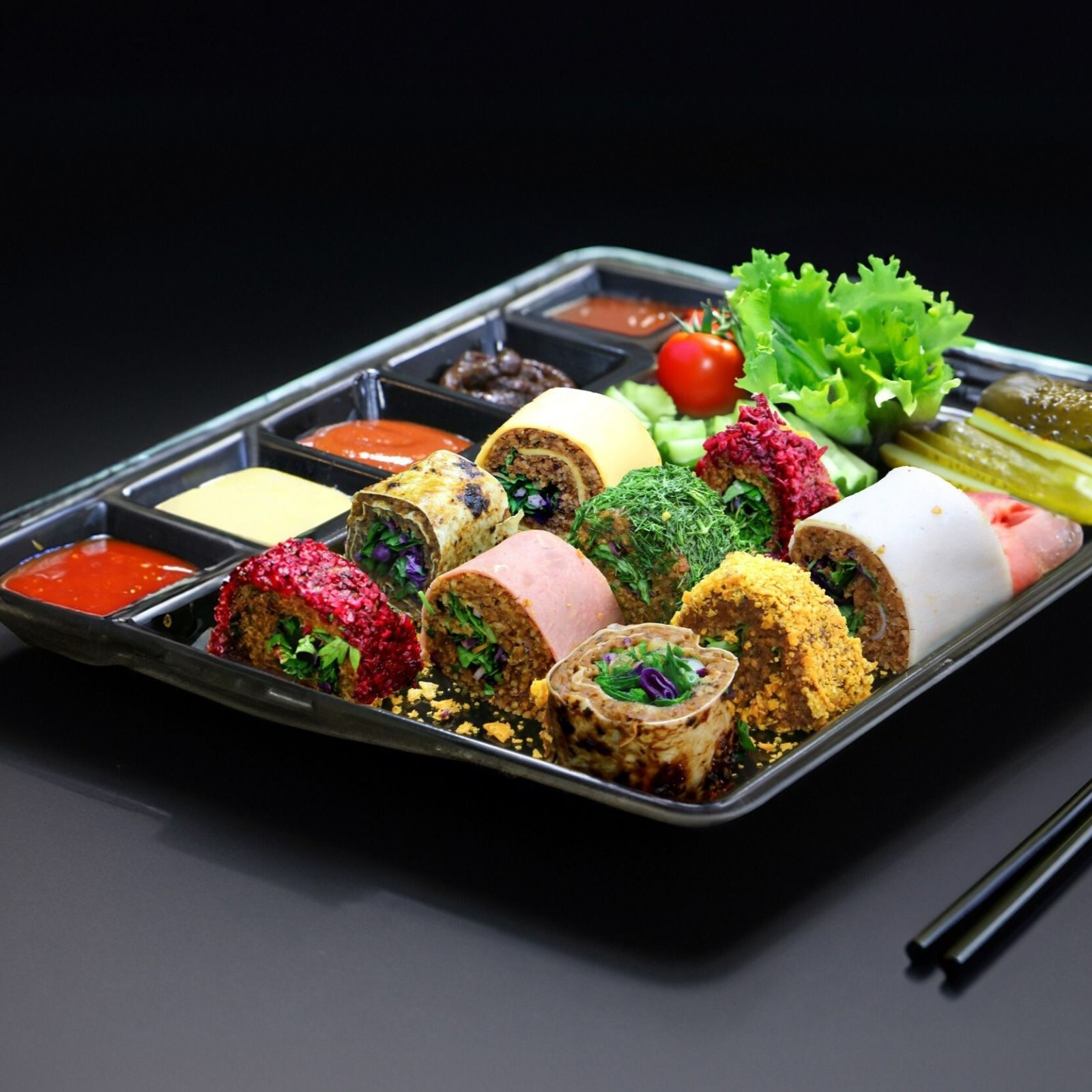 Mix Sushı Rolls Çiğ Köfte (2-3 Kişilik) 3 Çeşit