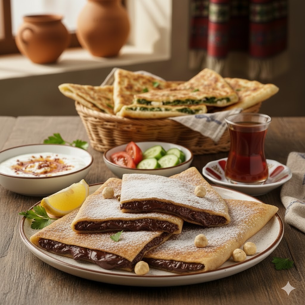 Fındık Çikolatalı Gözleme
