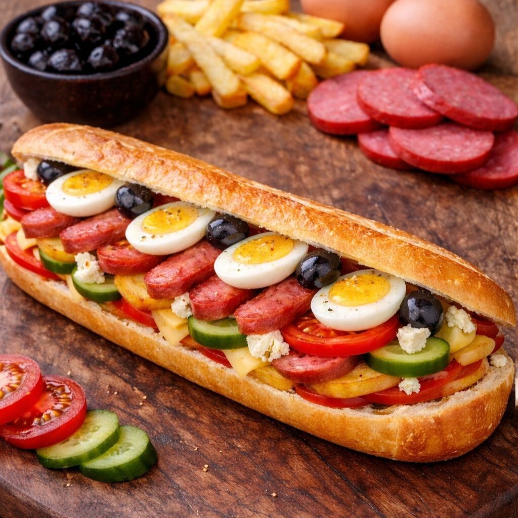 ⭐ Seç – Ekle – Ye (Francala Sandviç Ekmeği ile)
