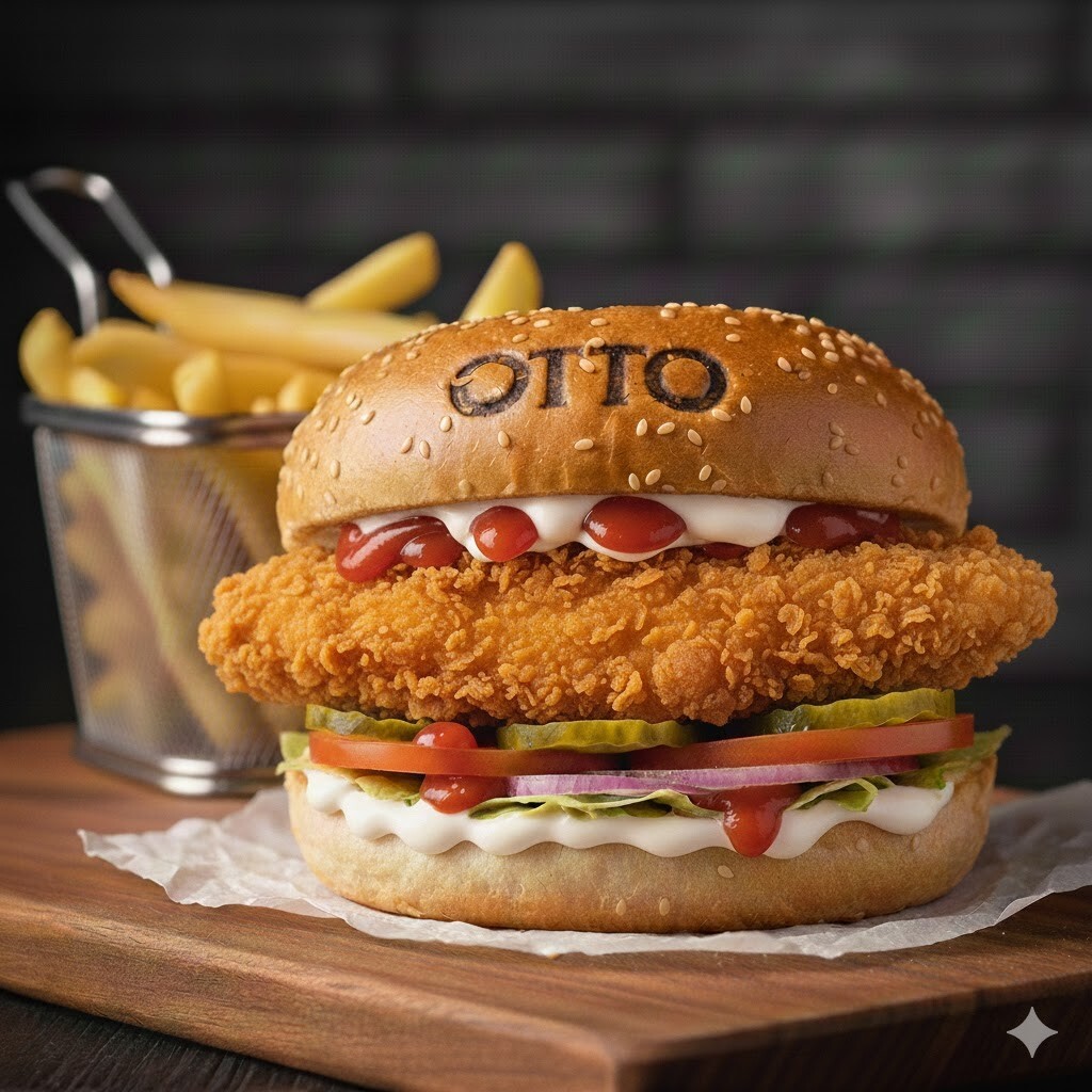 Fried Chicken Burger