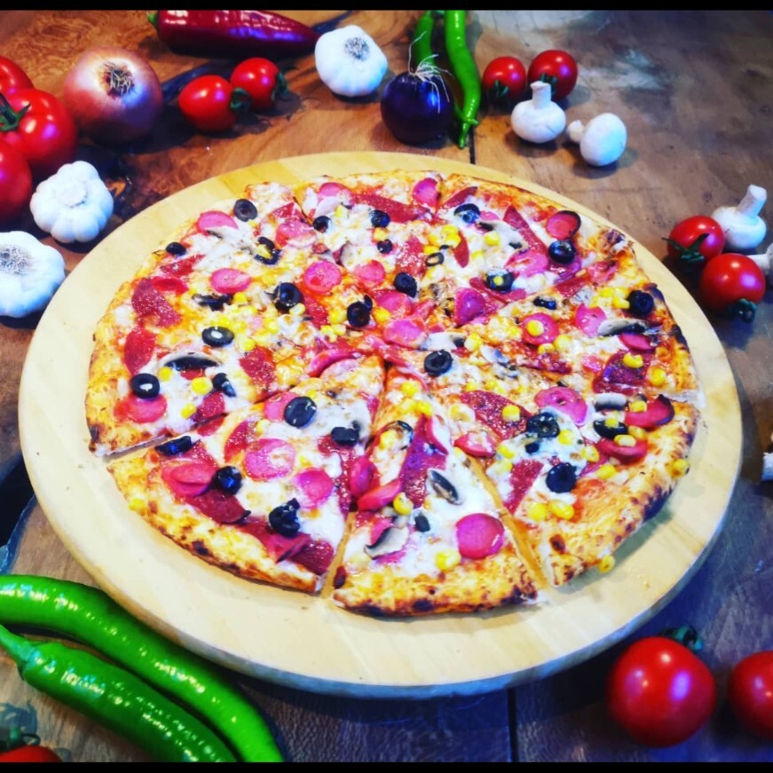 Karışık Pizza Büyük Boy