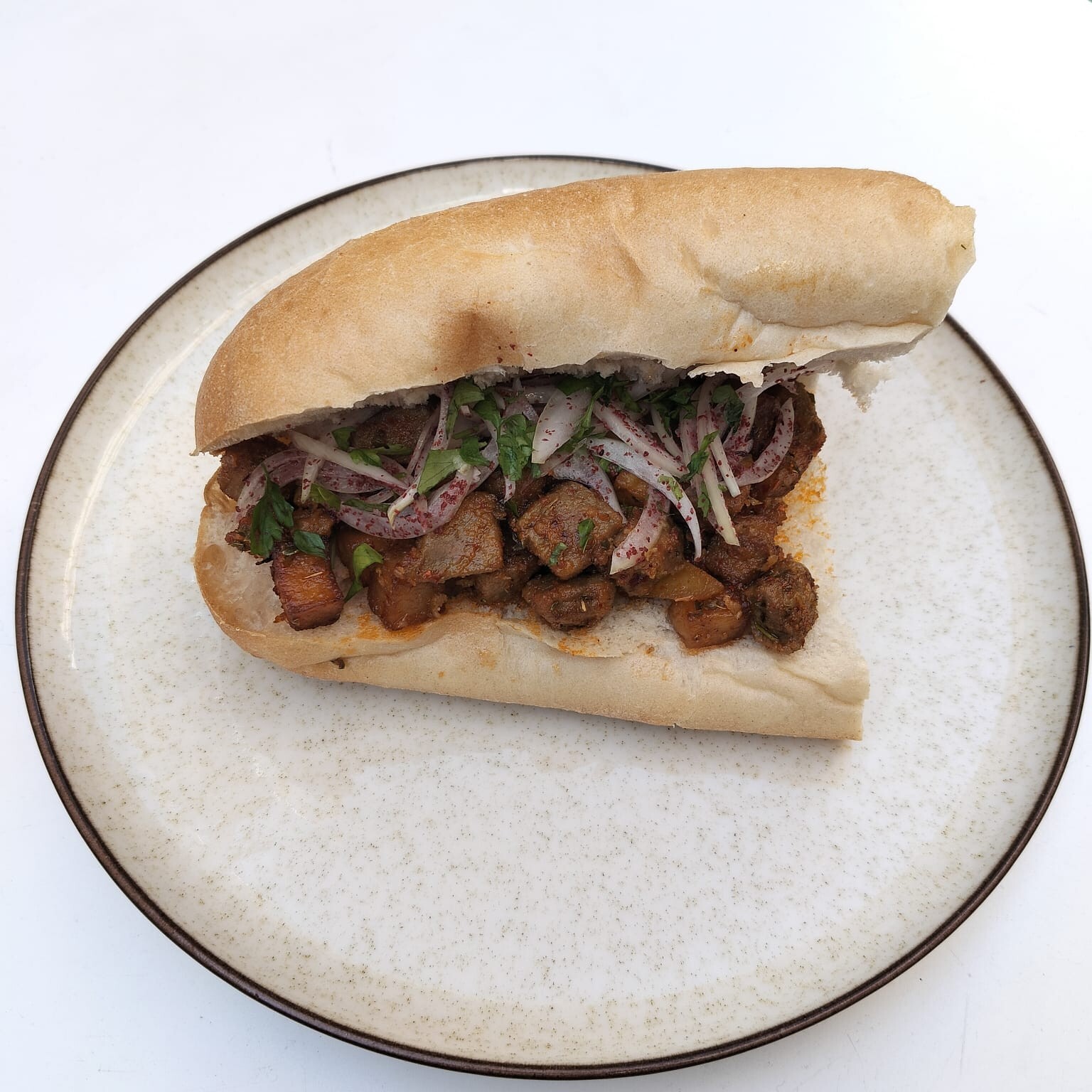 Ciğer (Yarım Ekmek)