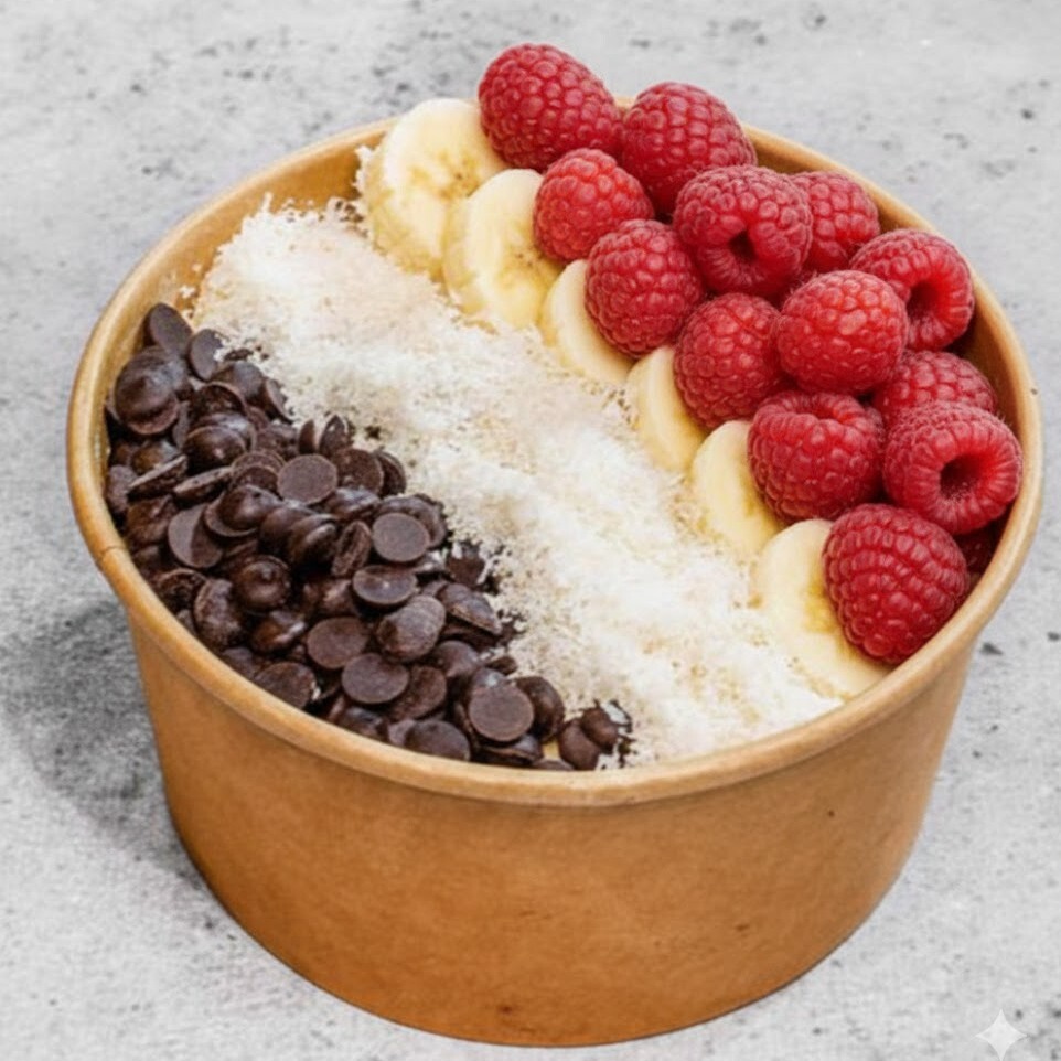 Frambuazlı Granola Kasesi