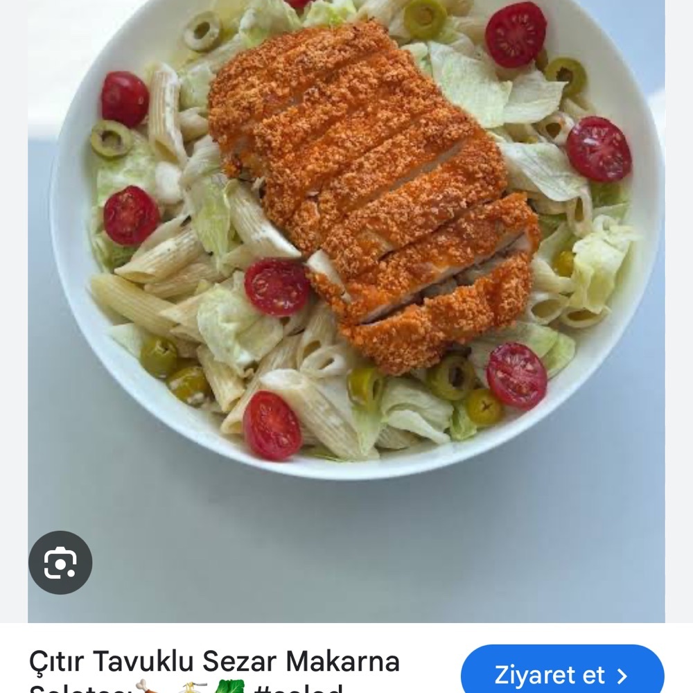 Tavuklu Makarna