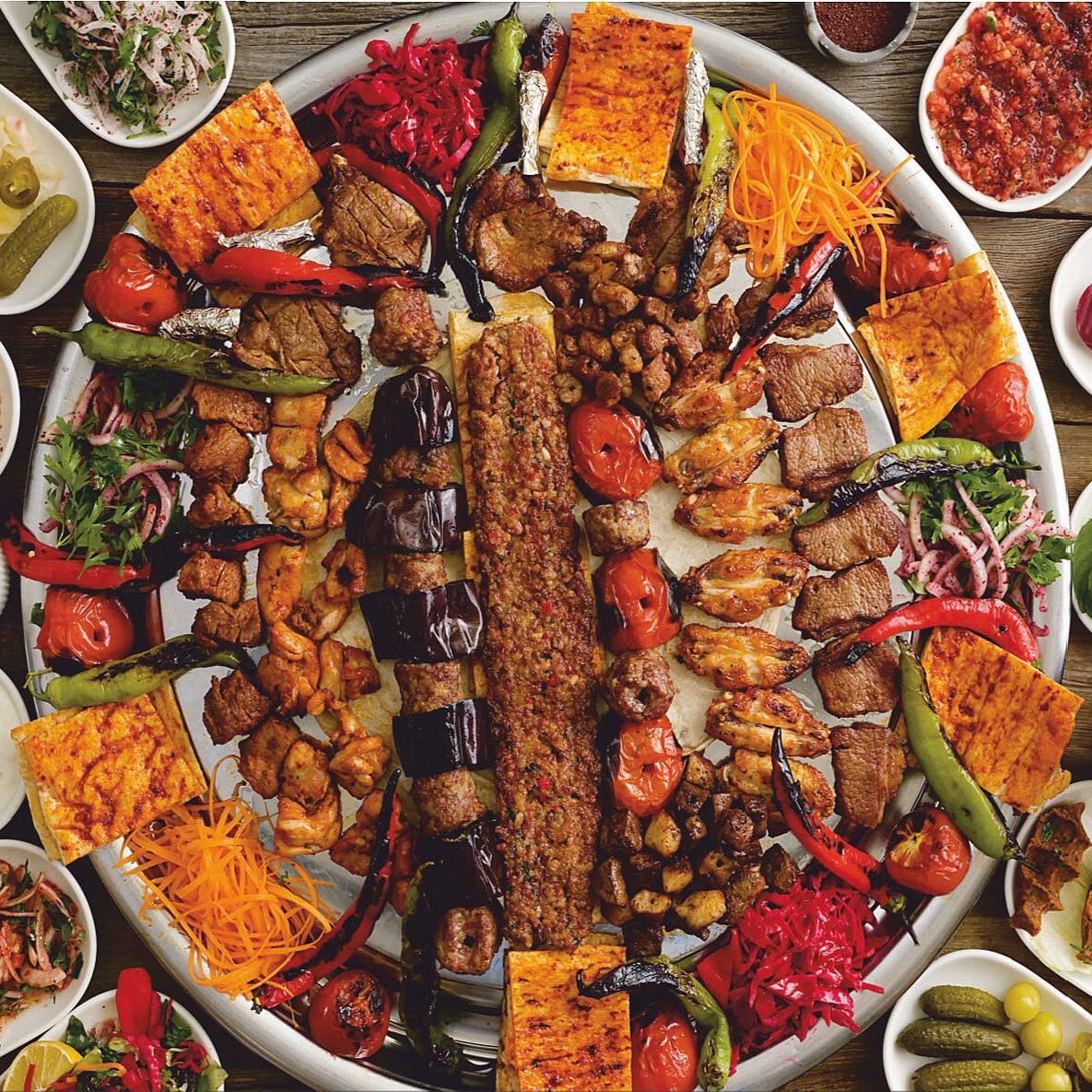 Karışık Muhtar Sofrası (5 Kişilik)