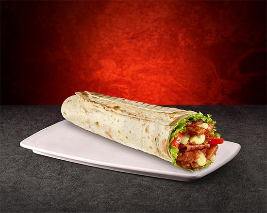 Jumbo ( Soslu ) Çift Lavaş Dürüm (125 gr.)