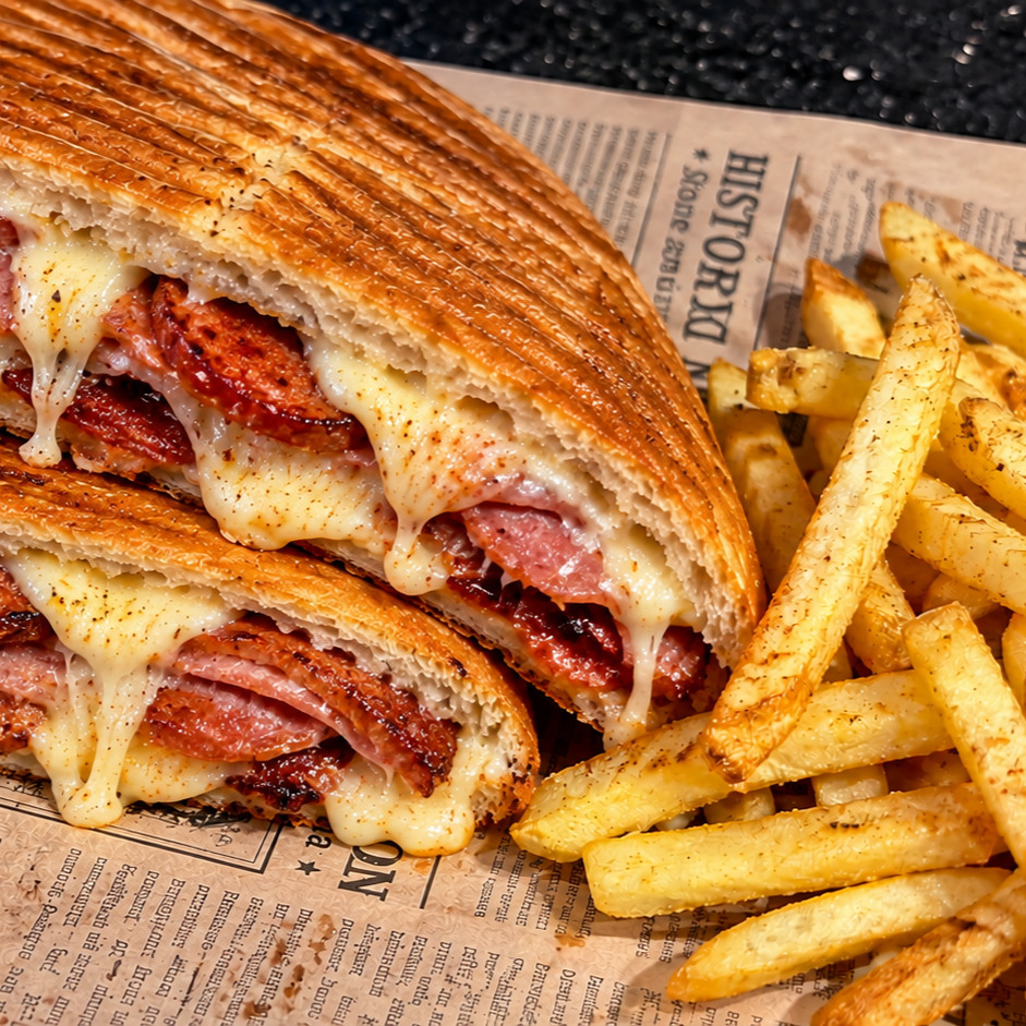 Salam Kaşarlı Tost Menü
