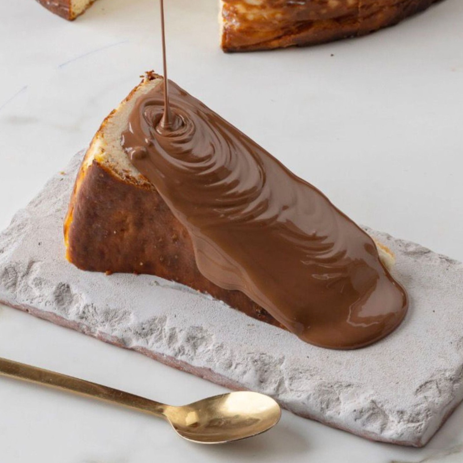 Belçika Çikolatalı San Sebastian Cheesecake