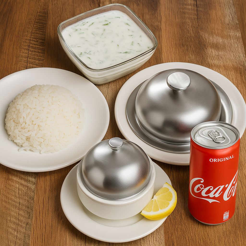 Günün Dörtlü Menüsü + Coca Cola