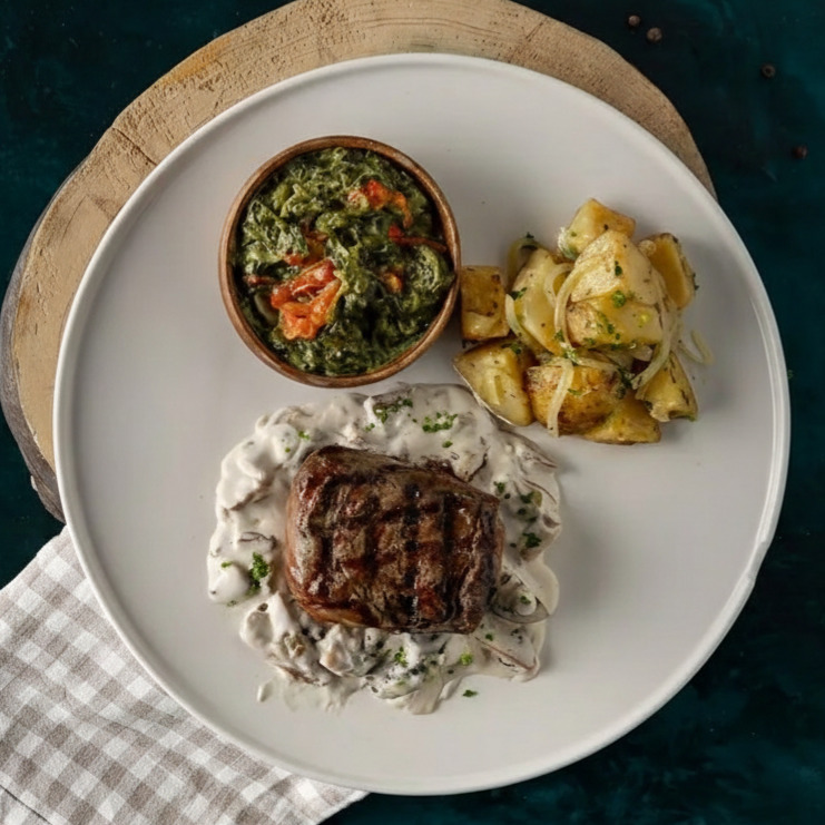 Mantar Soslu Bonfile