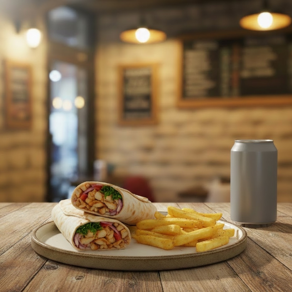 Dürüm Tavuk Tantuni Menü