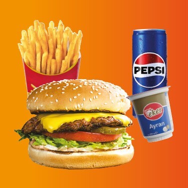 Gurme Cheeseburger Menü