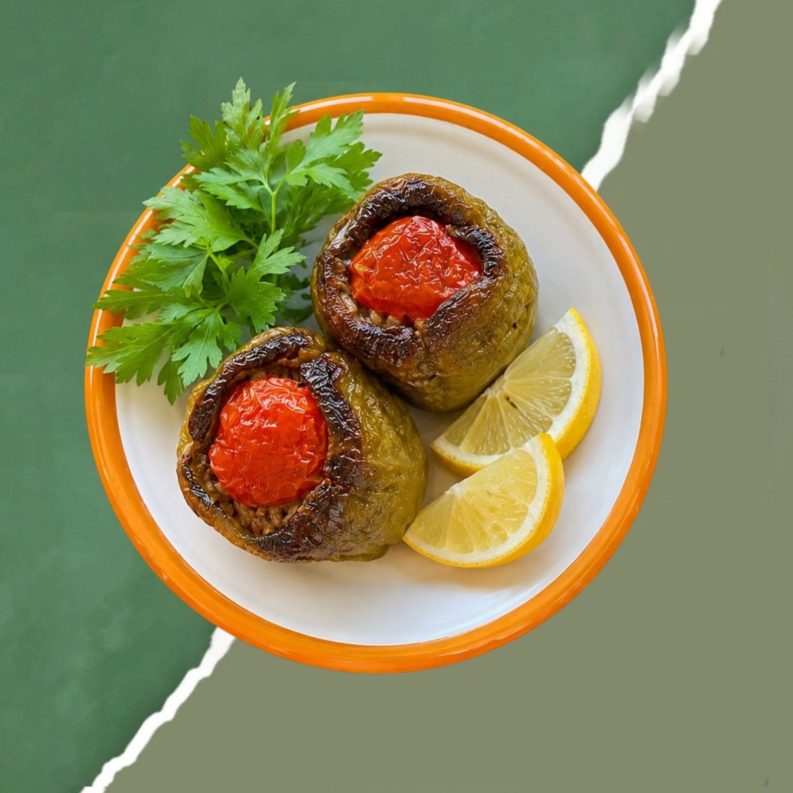 Zeytinyağlı Biber Dolması