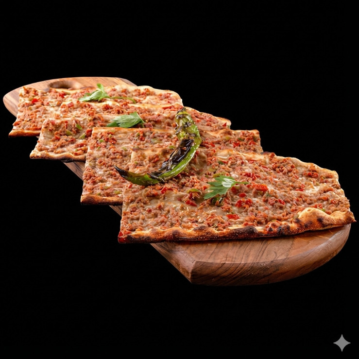 Etli Ekmek (Kıymalı Pide) 1 Porsiyon