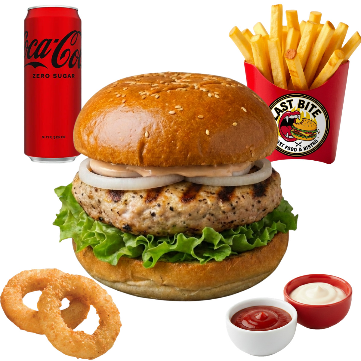 Tavuk Burger Menü