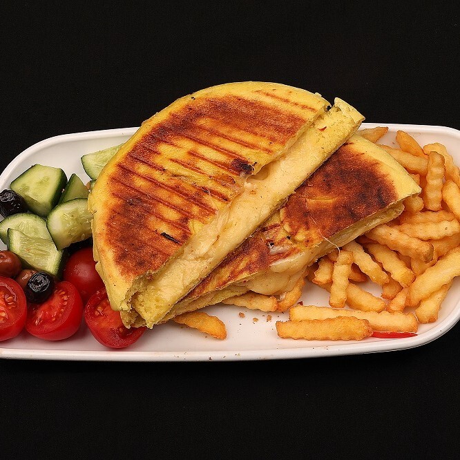 Kaşarlı Bazlama Tost Menü