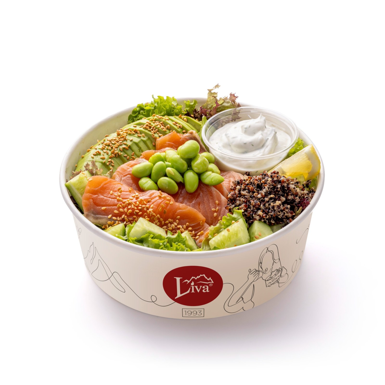 Avokado & Somon Salata