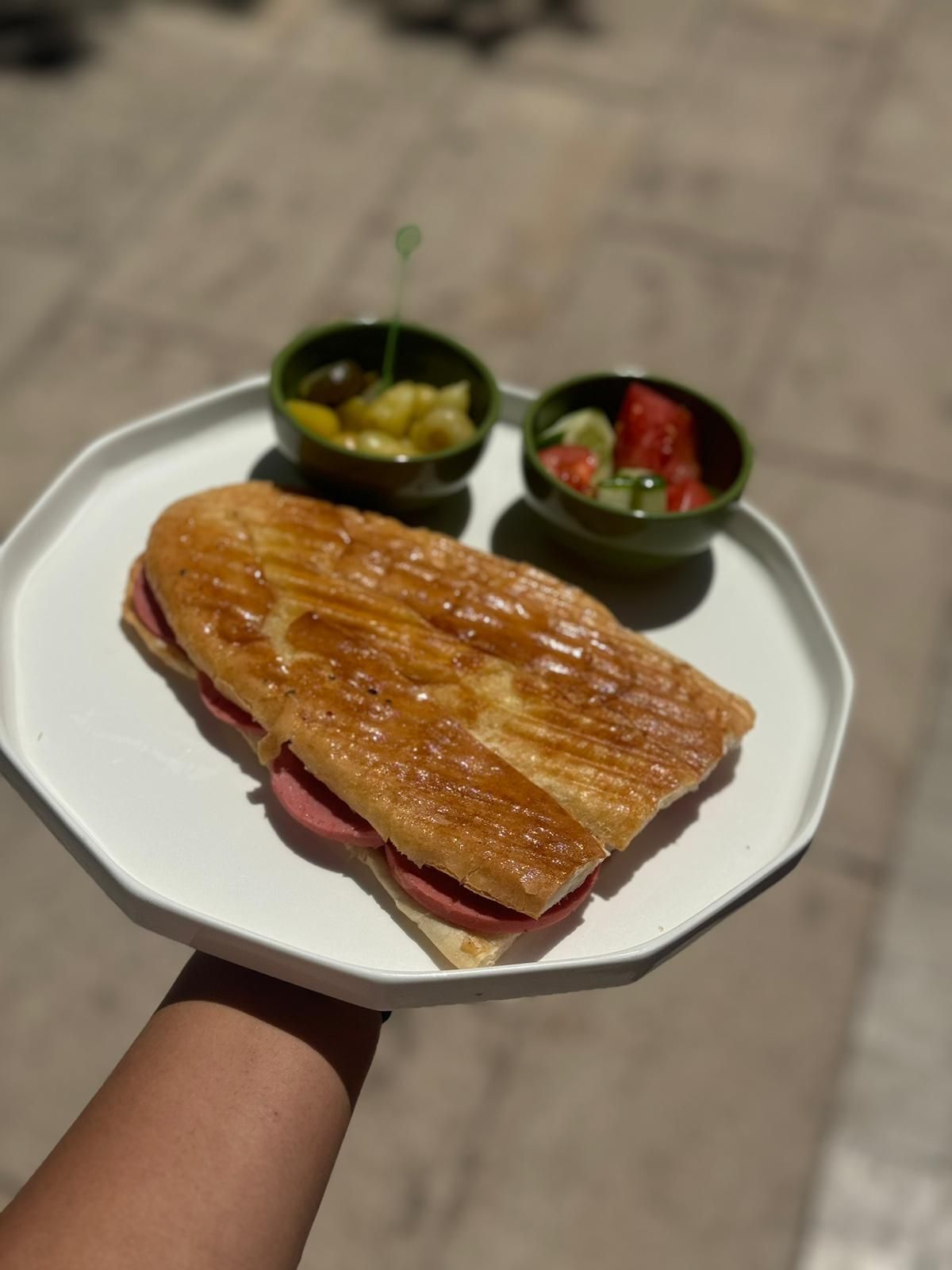 Salamlı Tost