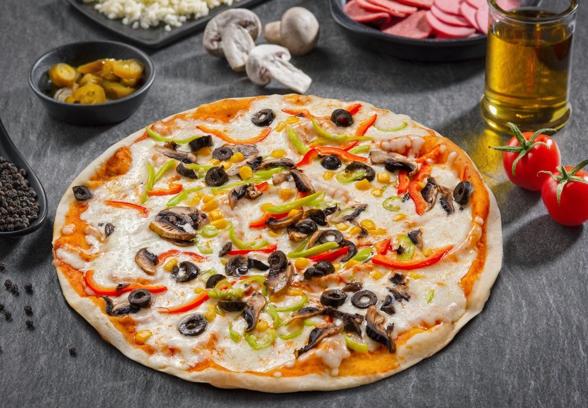 Sebzeli Pizza