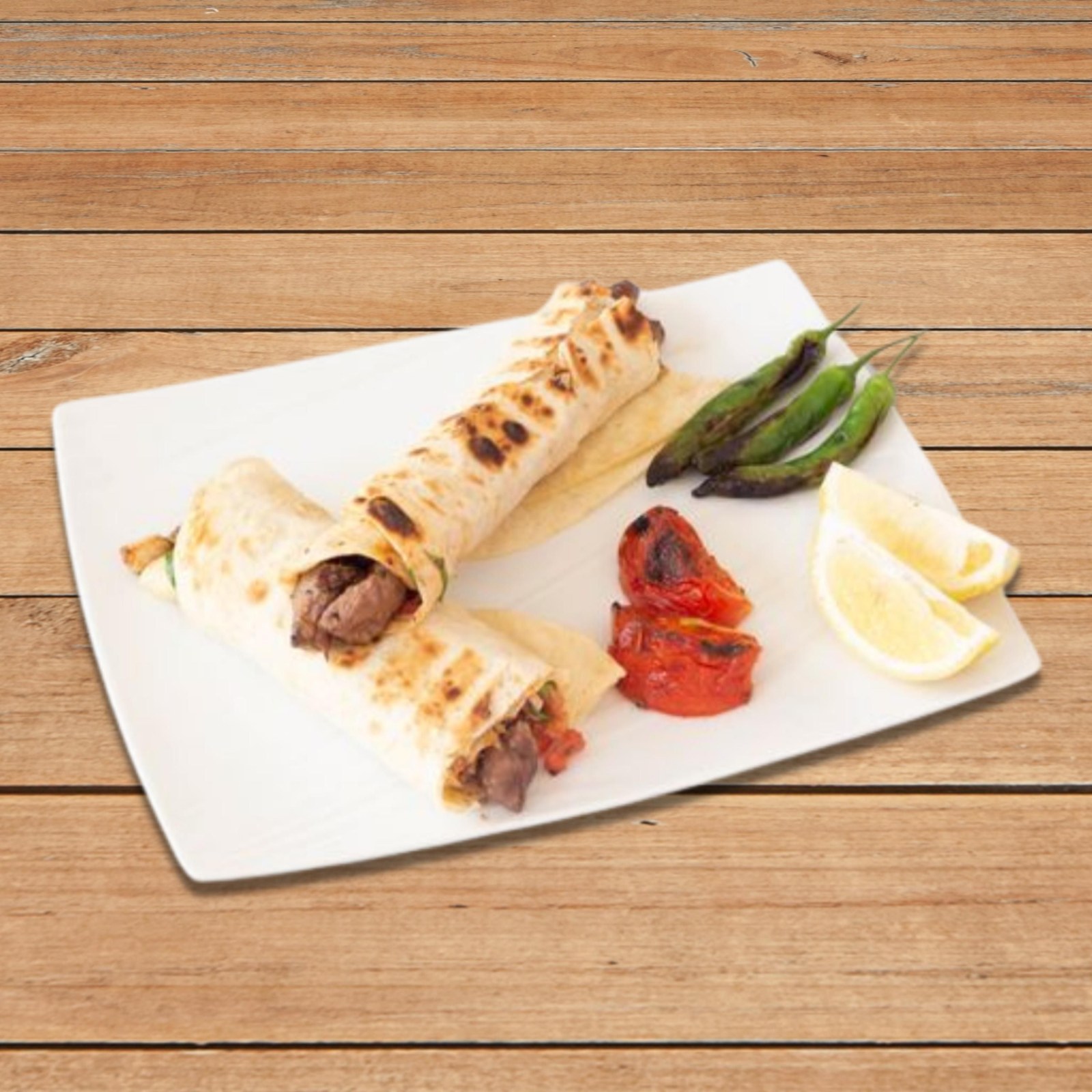Kuşbaşı Şiş Dürüm (175 gr.)