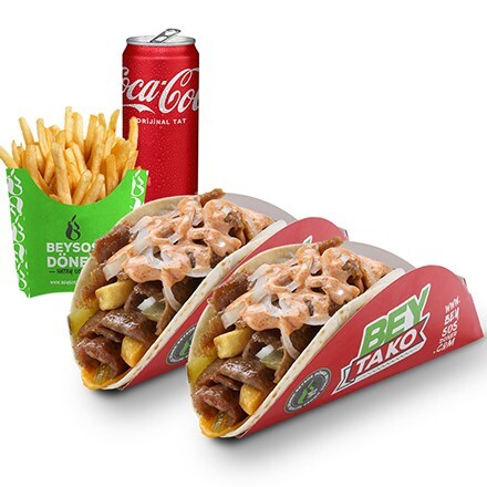2'li Tako Et Menü