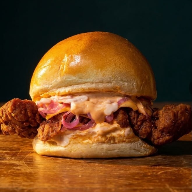 Texas Chipotle Tavuk Burger