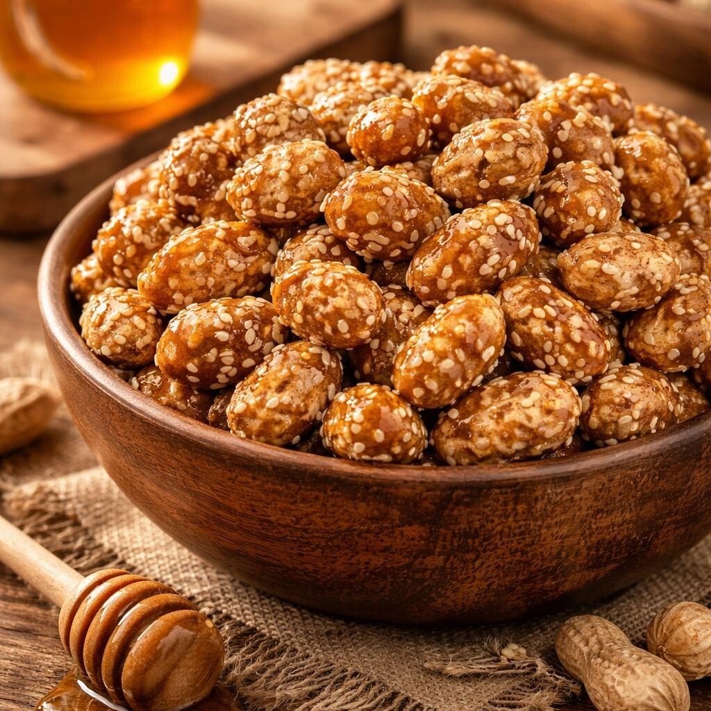 Ballı Susamlı Fıstık
