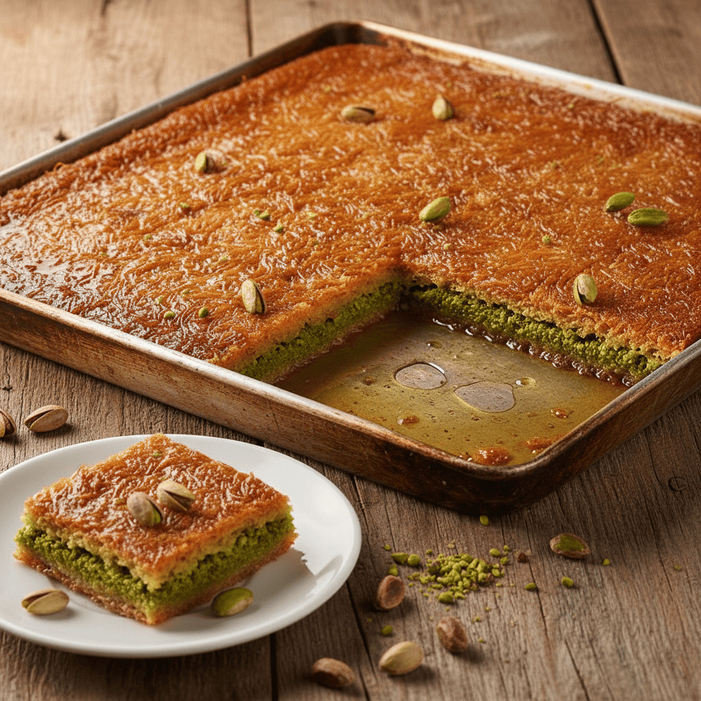 Fıstıklı Düz Kadayıf (500 Gr)