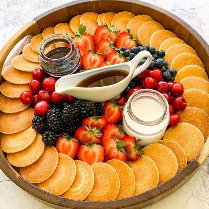 4 Kişilik Pancake Kova Menü
